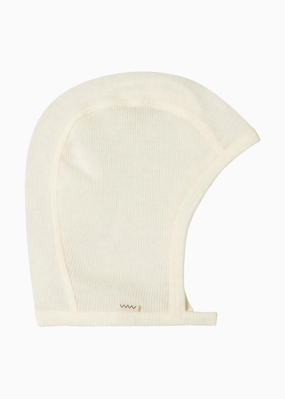Hoody Wool Rib Natural