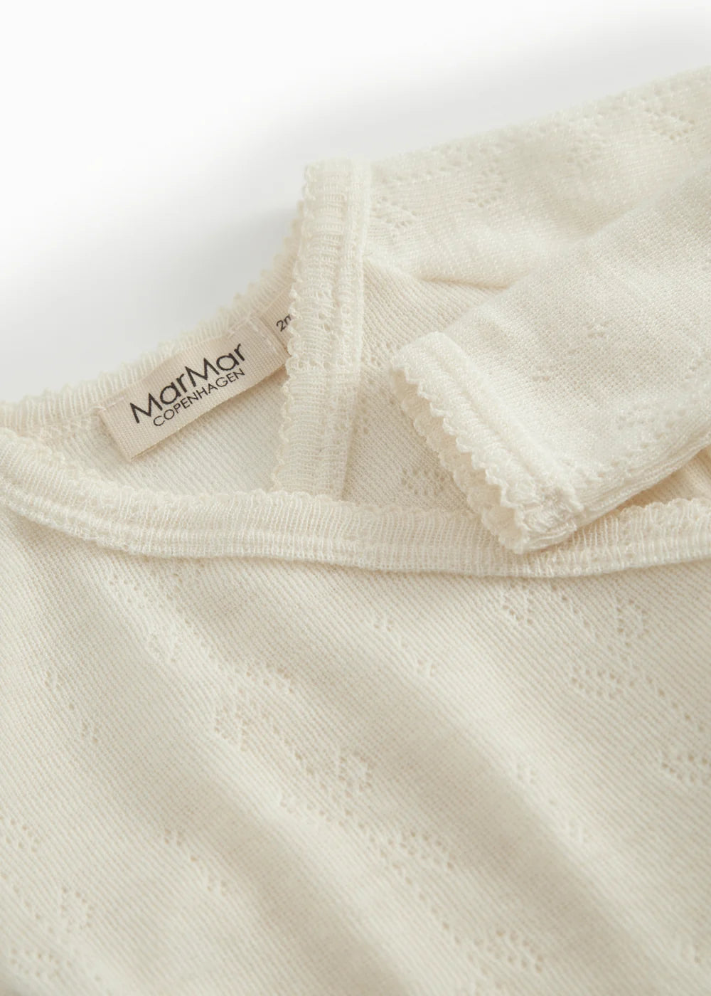 Rula Wool Pointelle Heldress Natural