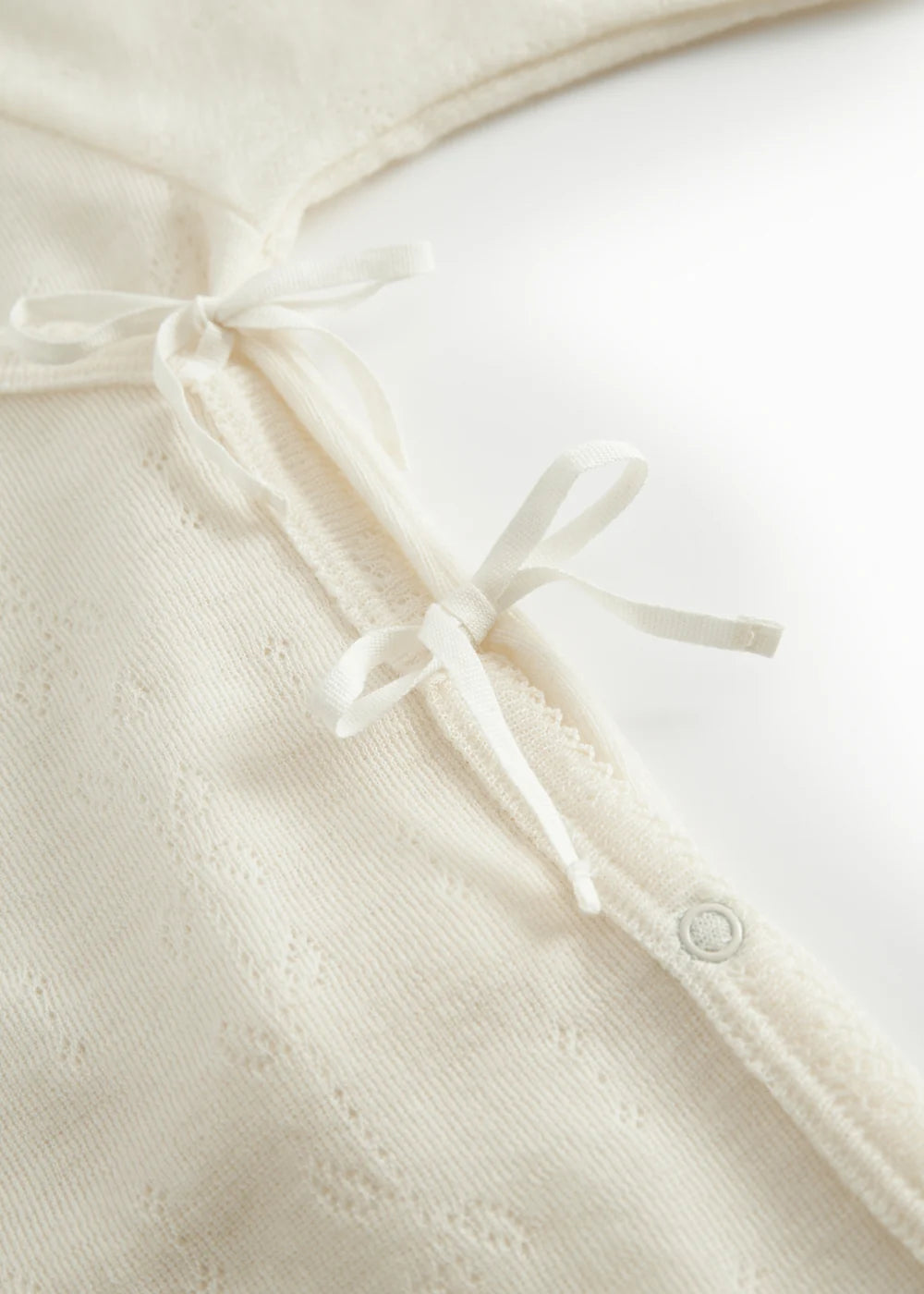 Rula Wool Pointelle Heldress Natural