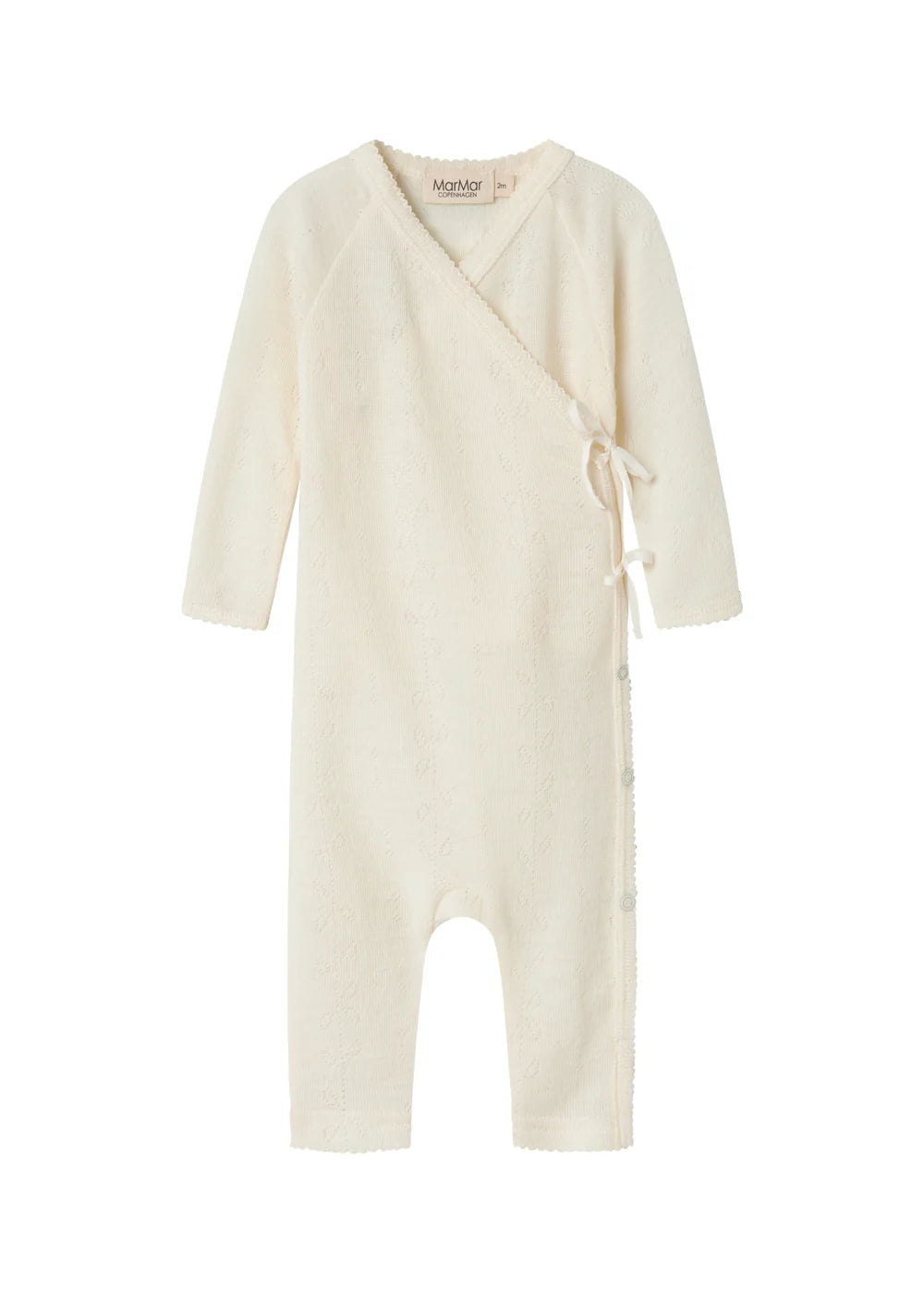 Rula Wool Pointelle Heldress Natural