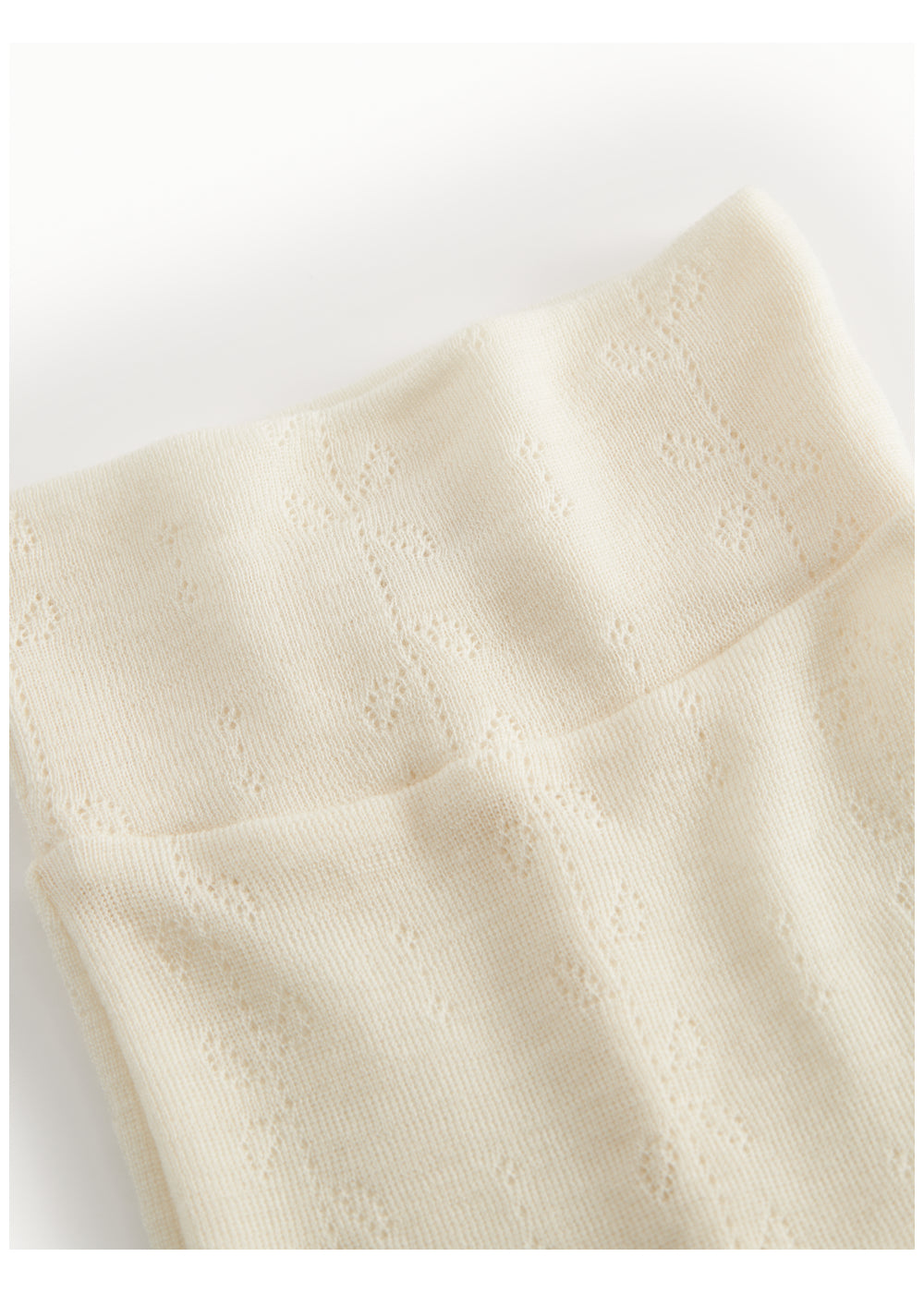 Pixa Wool Pointelle Pants Natural