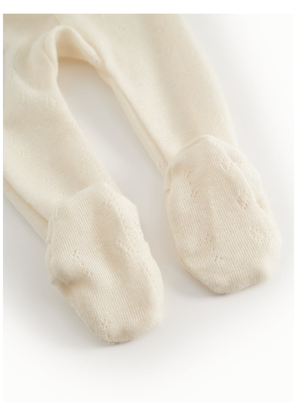 Pixa Wool Pointelle Pants Natural