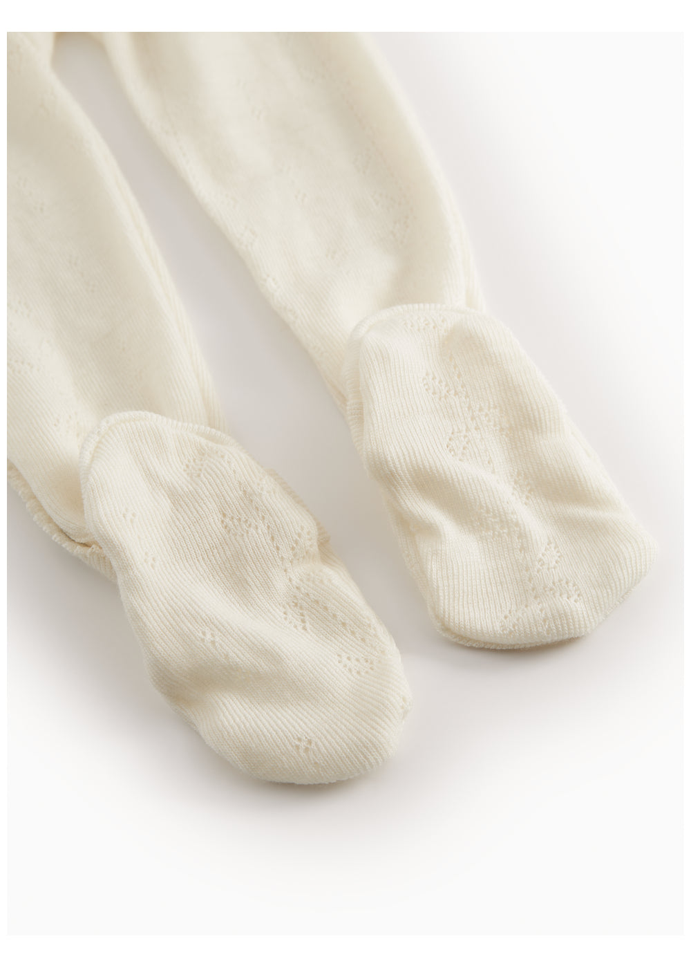 Rubetta Wool Pointelle Heldress Natural