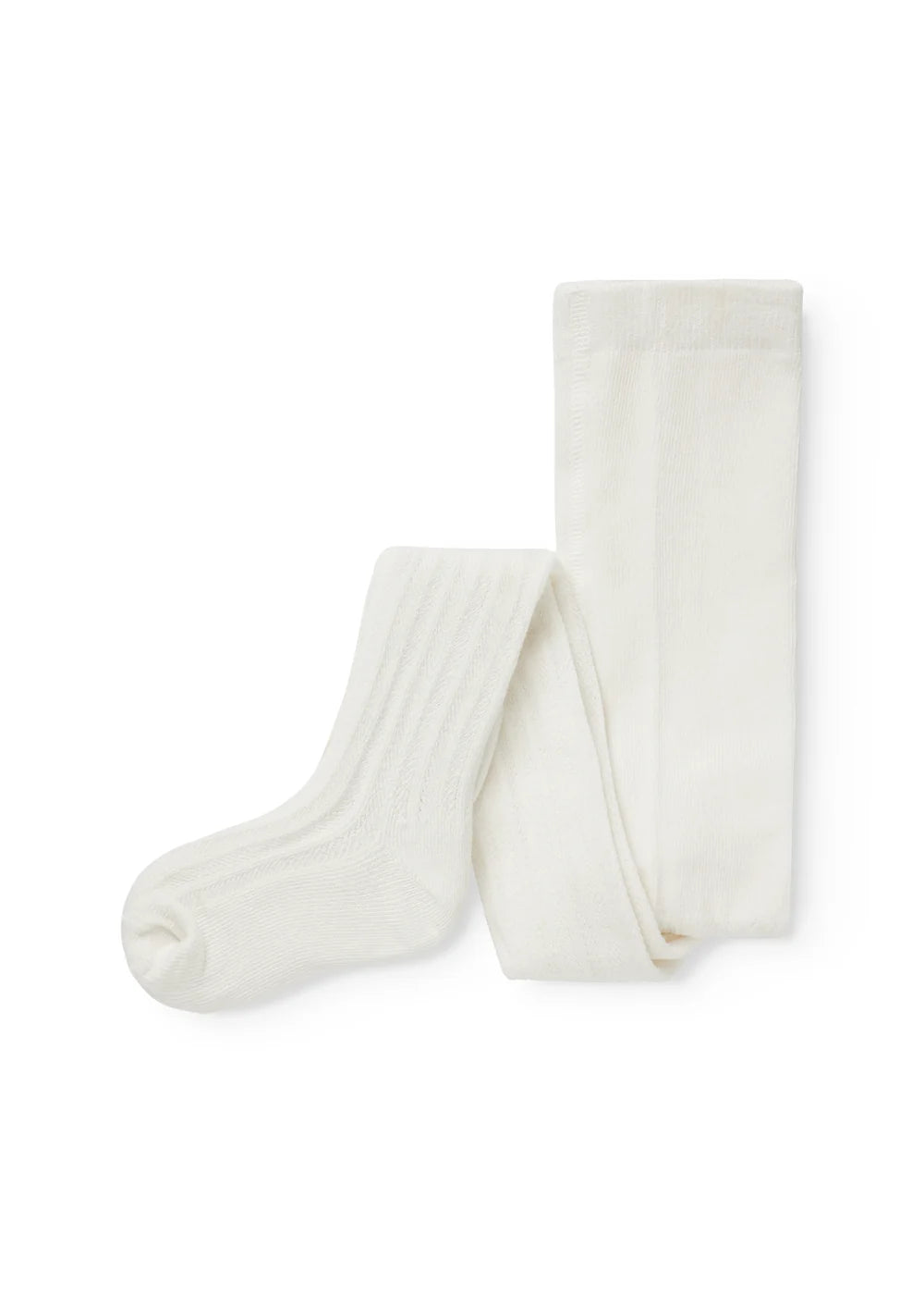 Tights Pointelle Gentle White