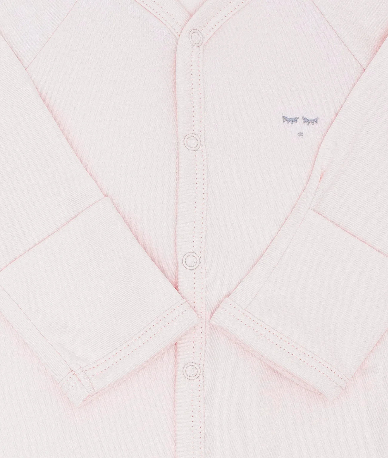 Bunny Simplicity Footie rosa