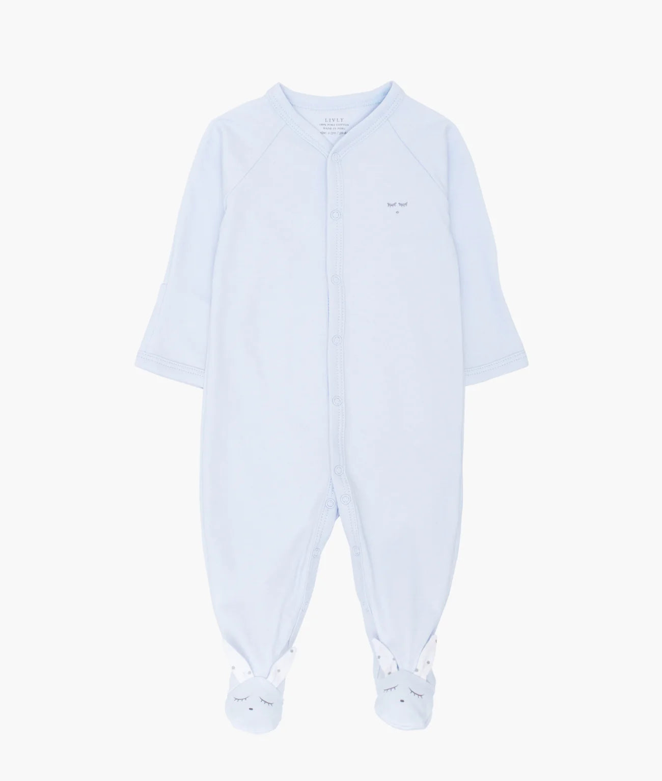 Bunny Simplicity Footie blå