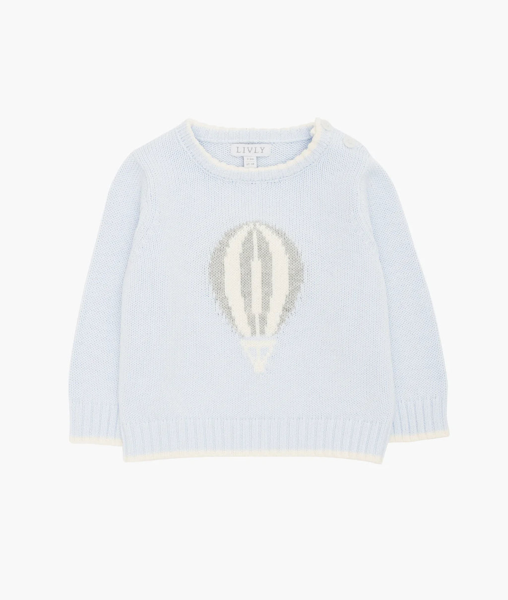 Air Balloon Sweater Baby Blue