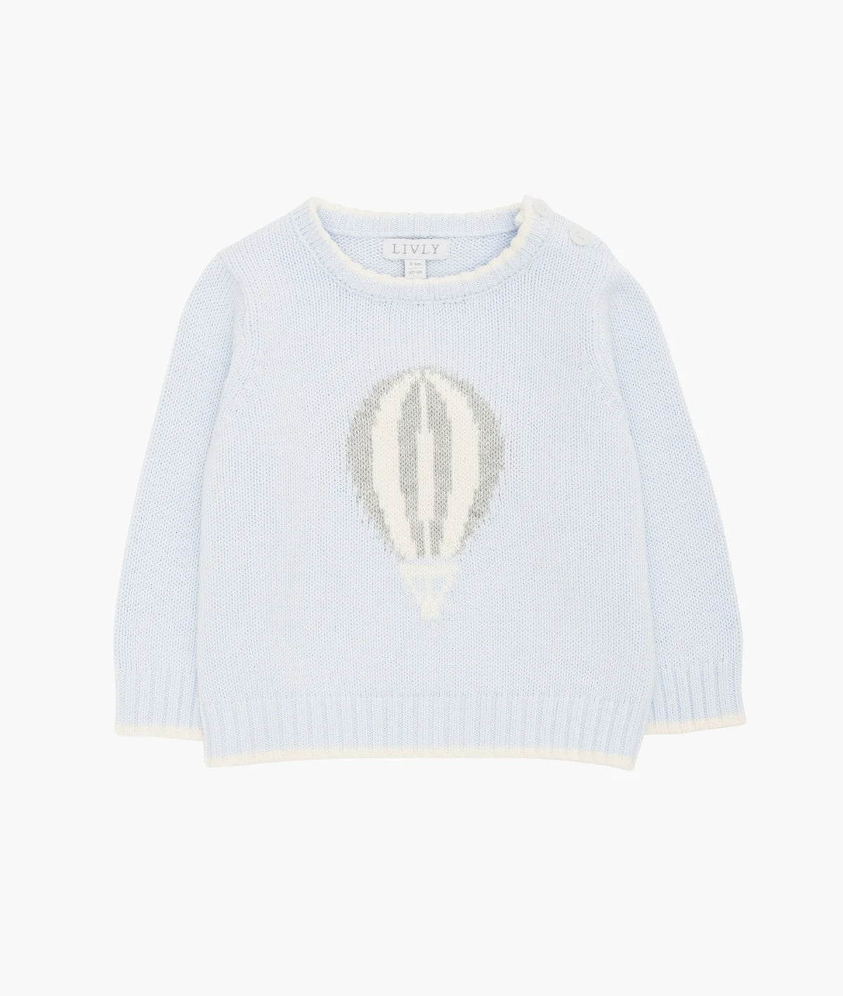 Air Balloon Sweater Baby Blue