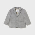 Blazer linblanding grå