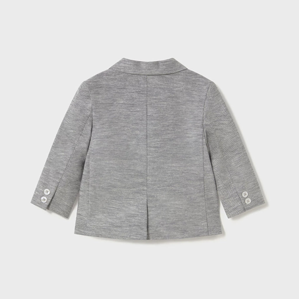 Blazer linblanding grå