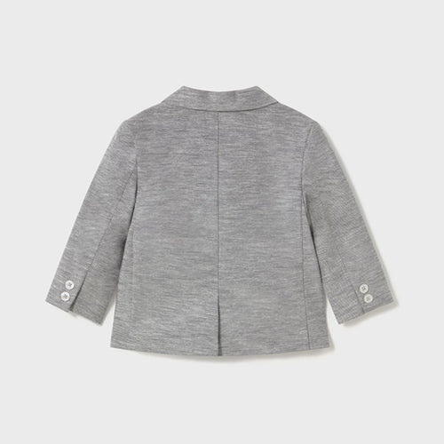 Blazer linblanding grå