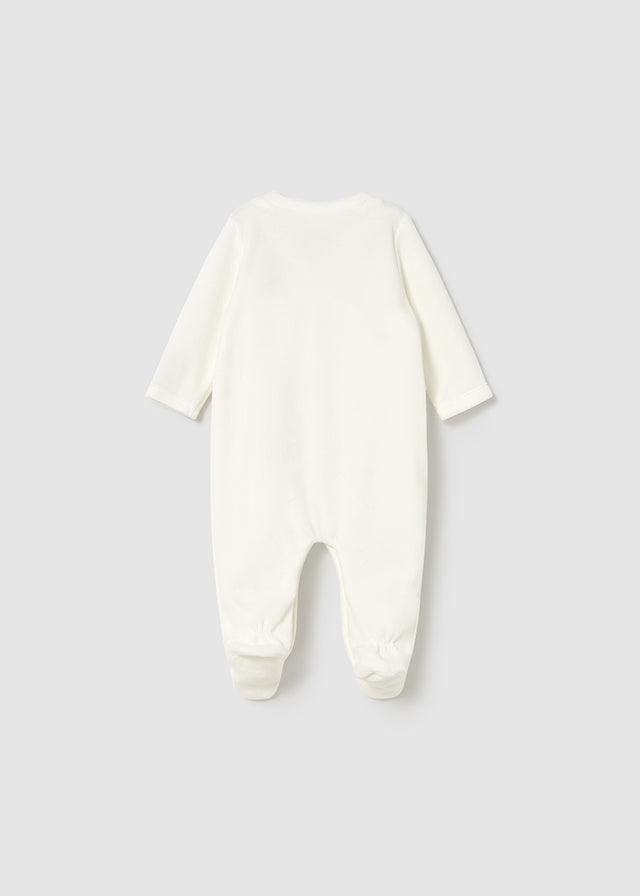 Sett med to heldresser lyserosa velour
