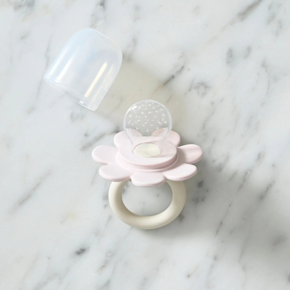 Poppy Fruit Feeder Cream & Light Pink