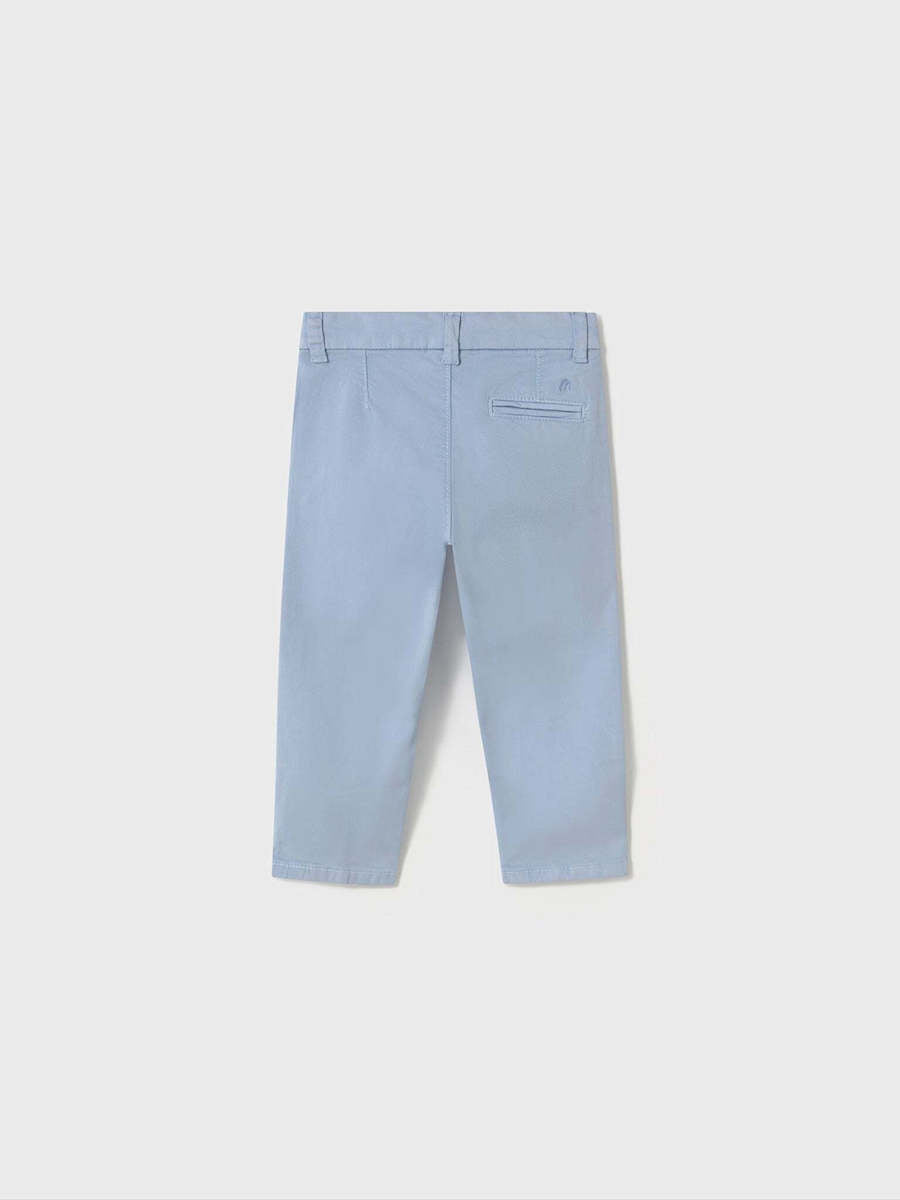 Twill basic bukse blå