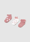 3-pk sokker blush