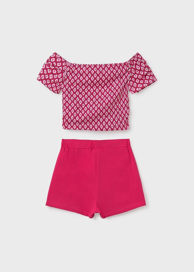 Sett shorts og t-skjorte