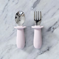 Baby Cutlery Set Light Pink
