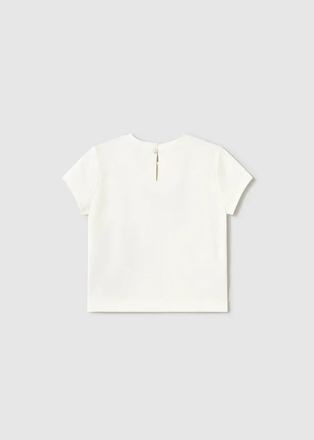 T-skjorte med sommerfuglprint