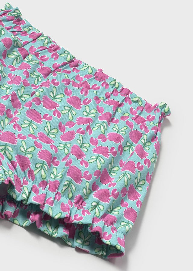 Baby bloomer shorts fuksia