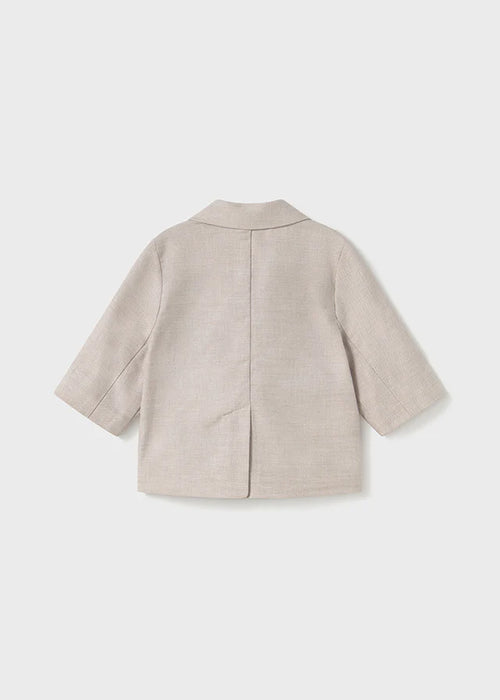 Blazer linblanding beige