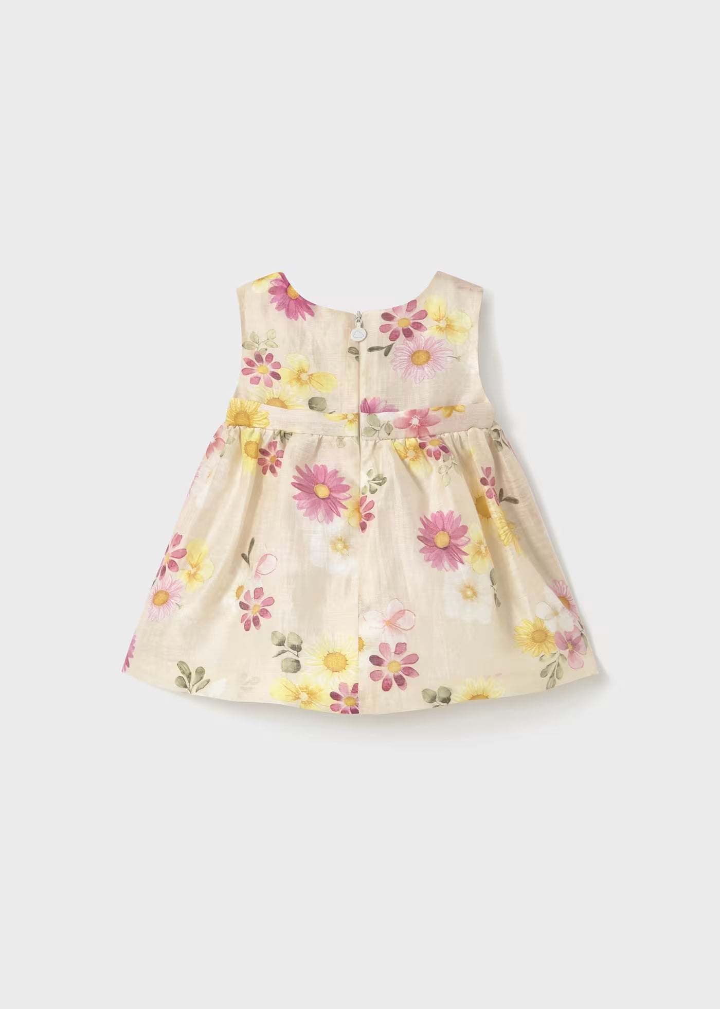 Blomsterkjole med sløyfe