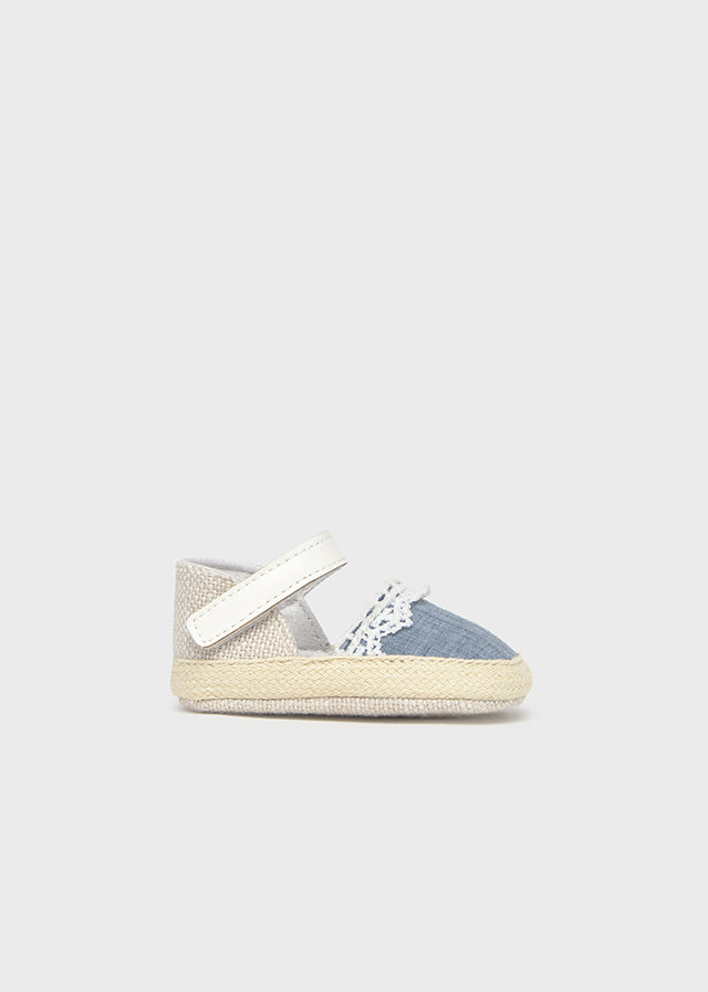 Espadrilles babysko denim