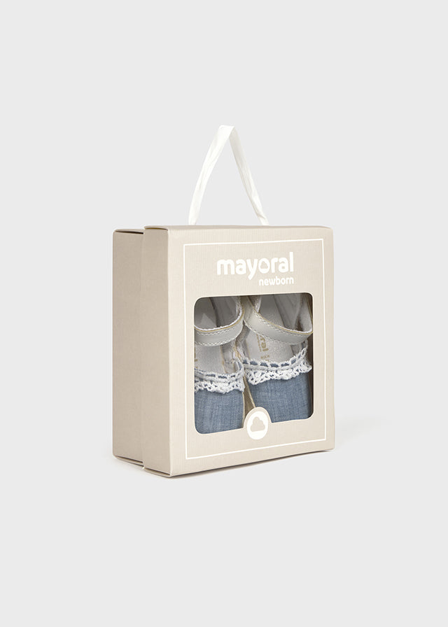 Espadrilles babysko denim