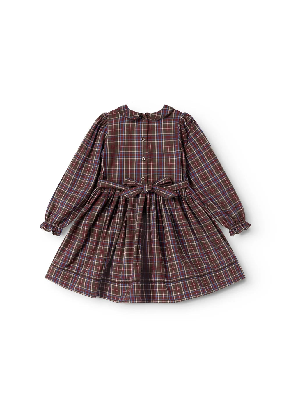 Darcel Dress Chocolate Check