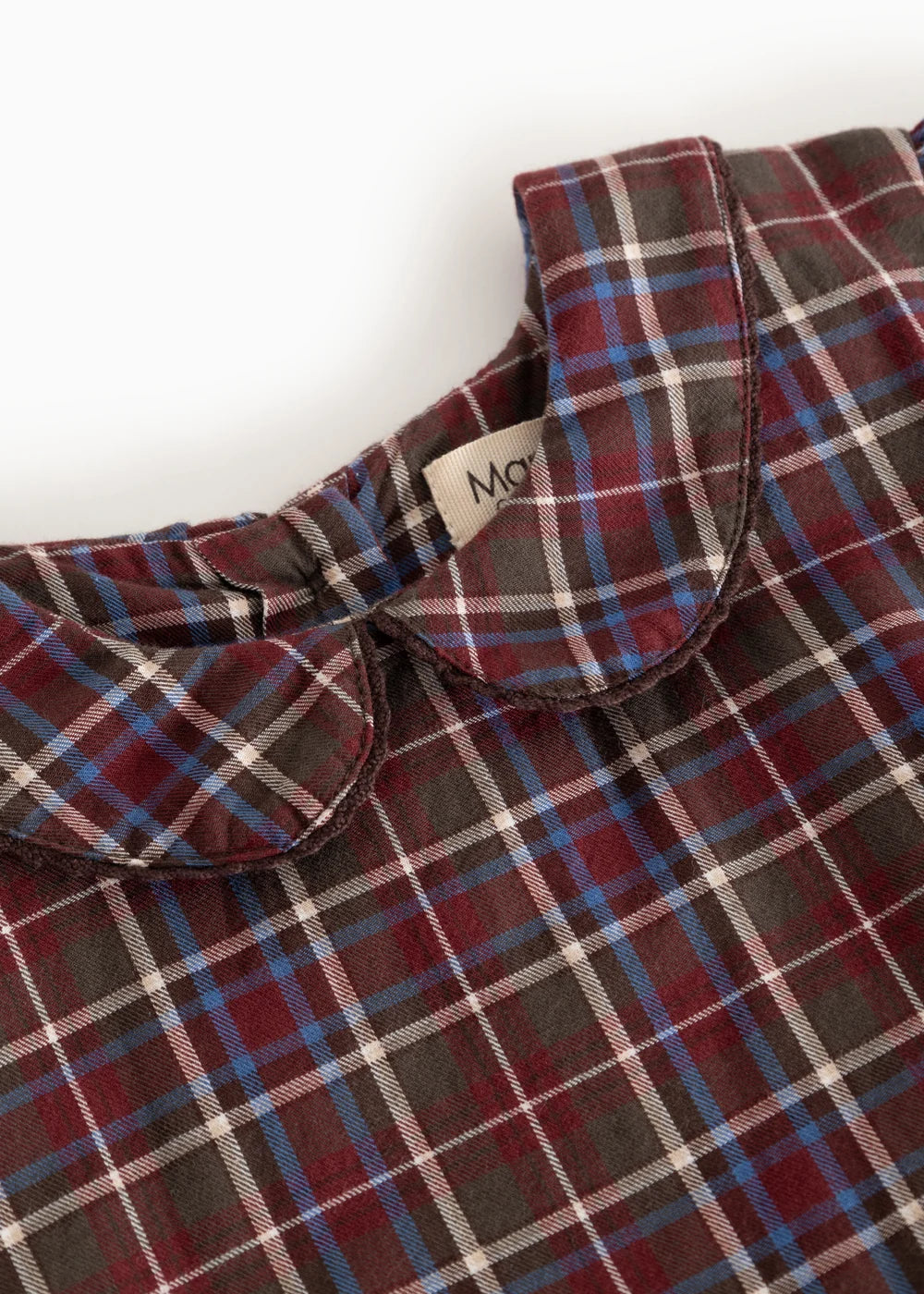 Darcel Dress Chocolate Check