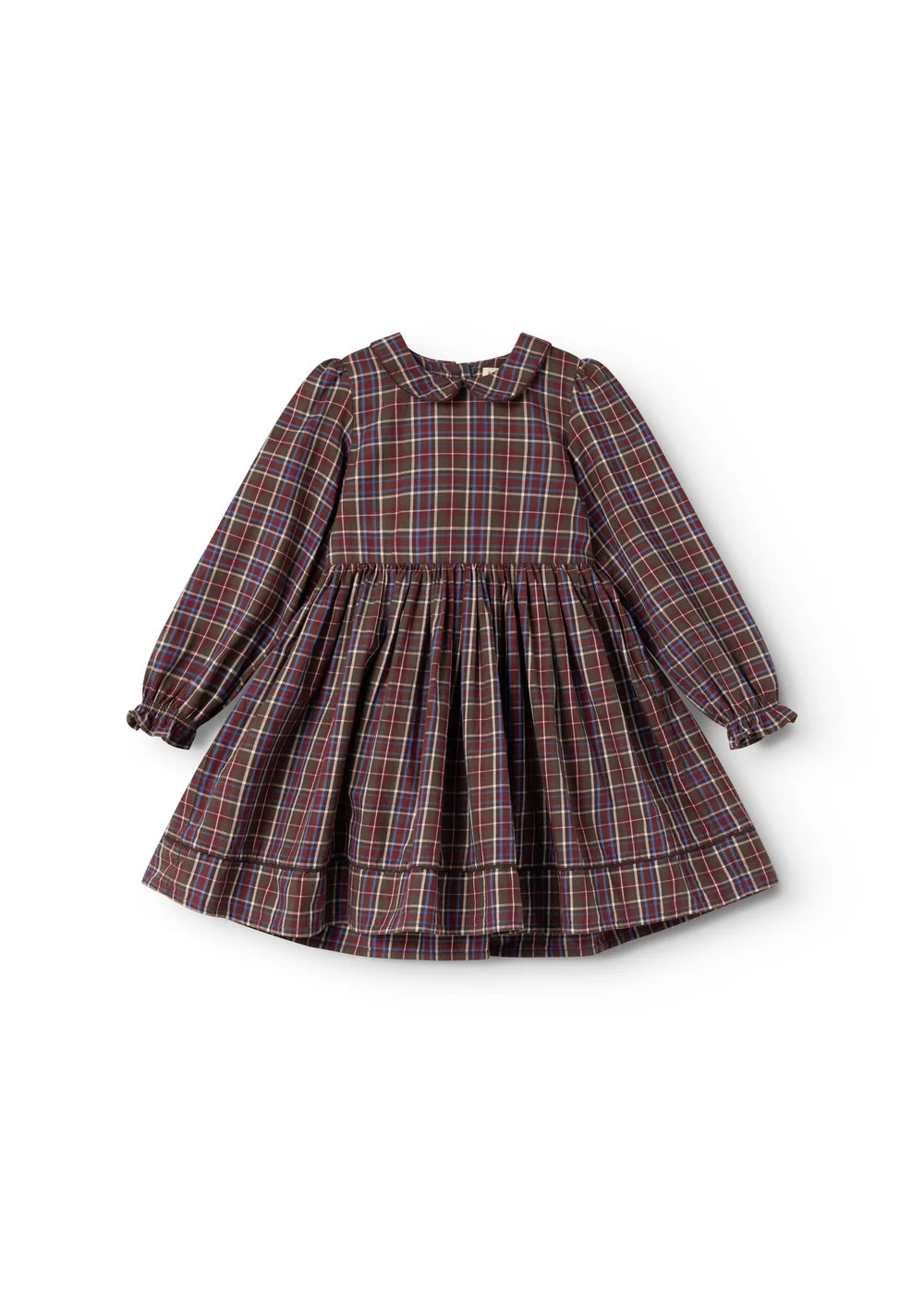 Darcel Dress Chocolate Check