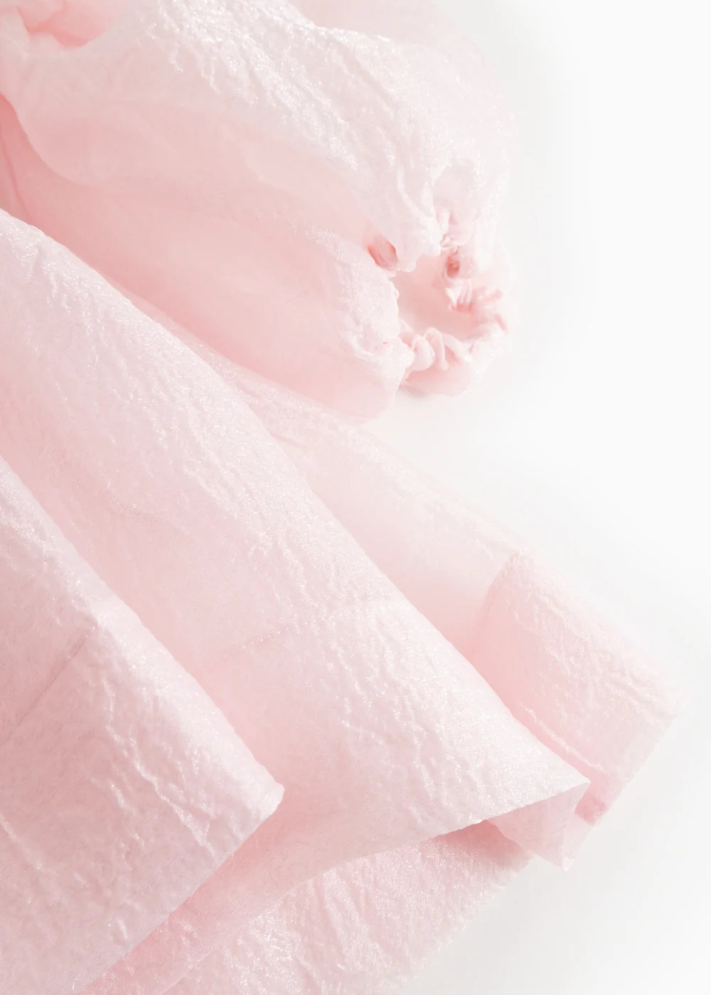 Daran Organze Dress Marshmallow Rose