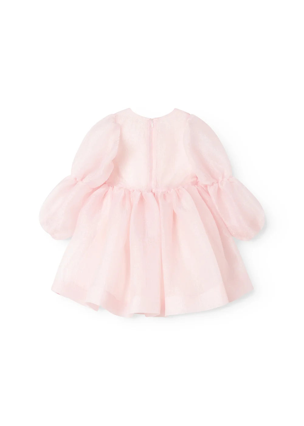 Daran Organza Dress Marshmallow Rose