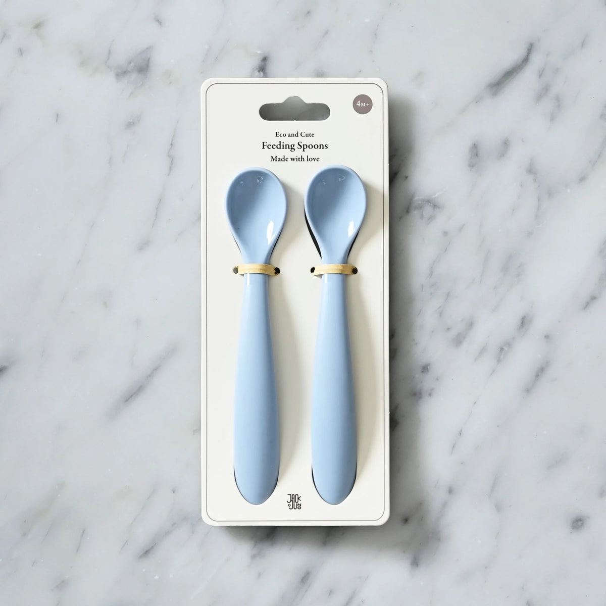 Feeding Spoons 2-pk Pale Blue