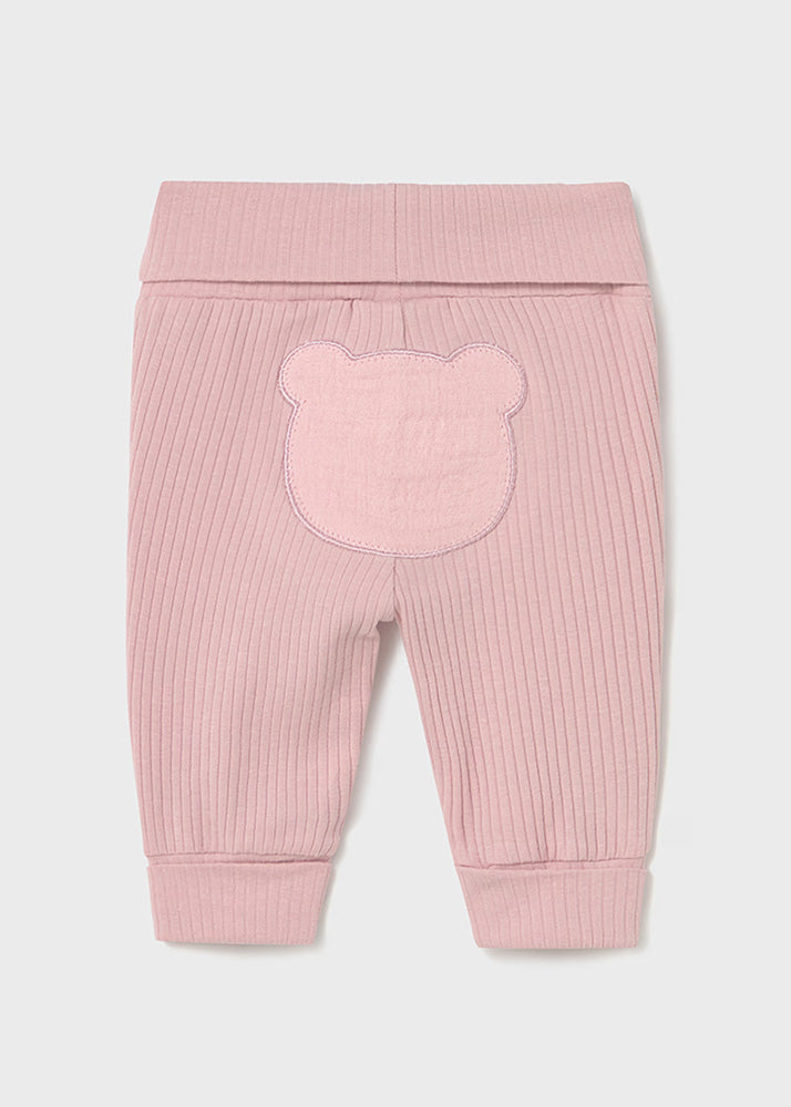 Tre-delt sett rosa med kanin