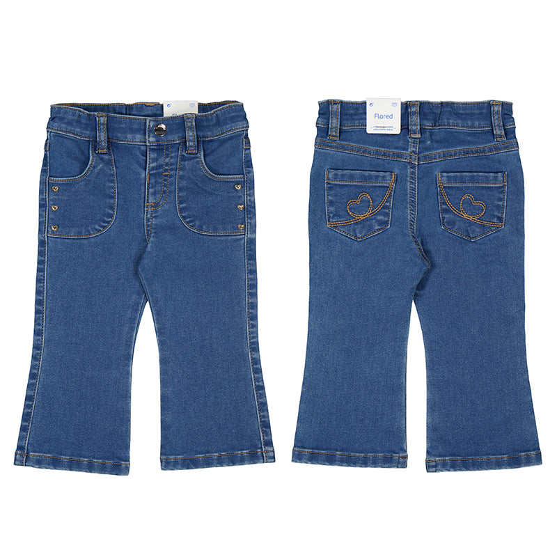 Denim bukse hjerte