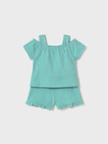 Sett med topp og shorts agate