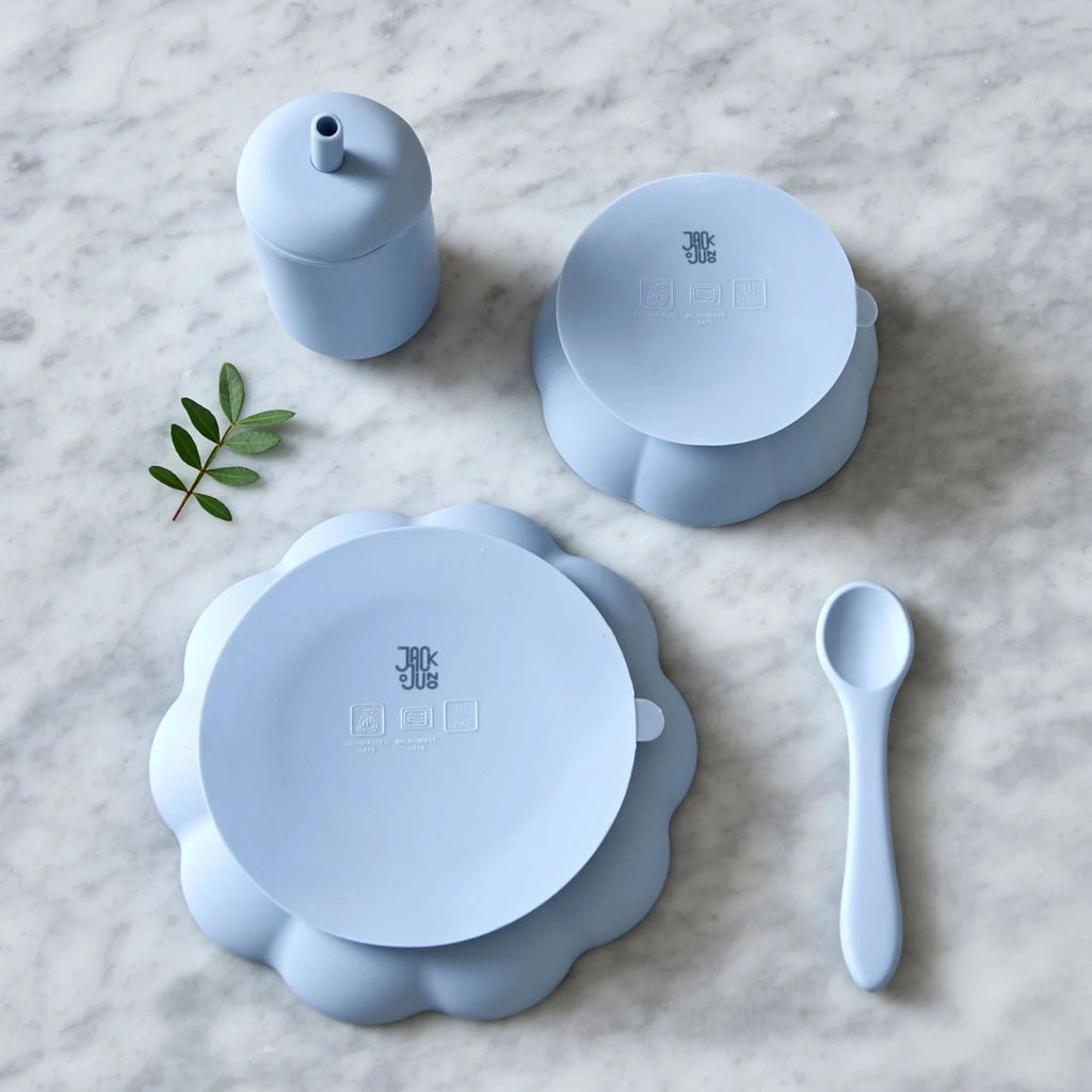 Little Poppy Dining Set Pale Blue