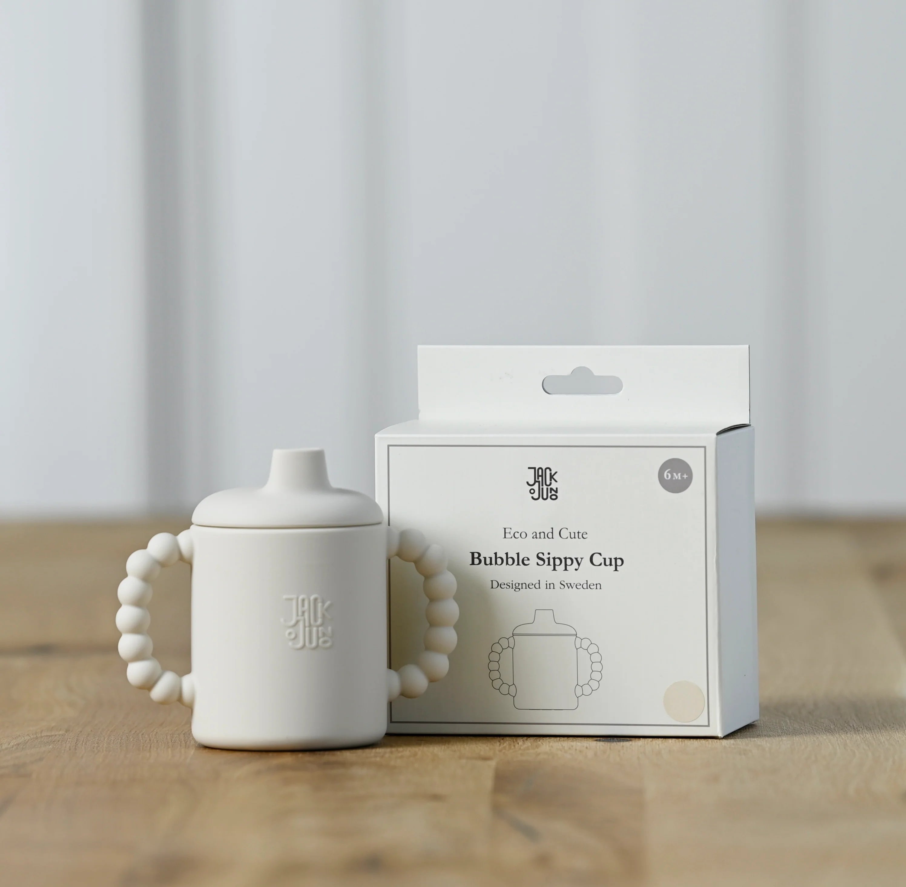 Bubble Sippy Cup Cream