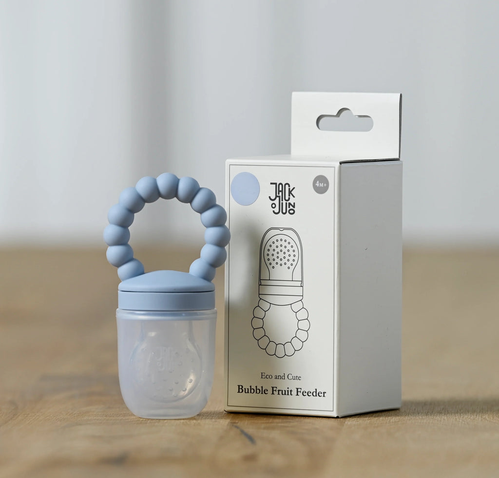 Bubble Fruit Feeder Pale Blue