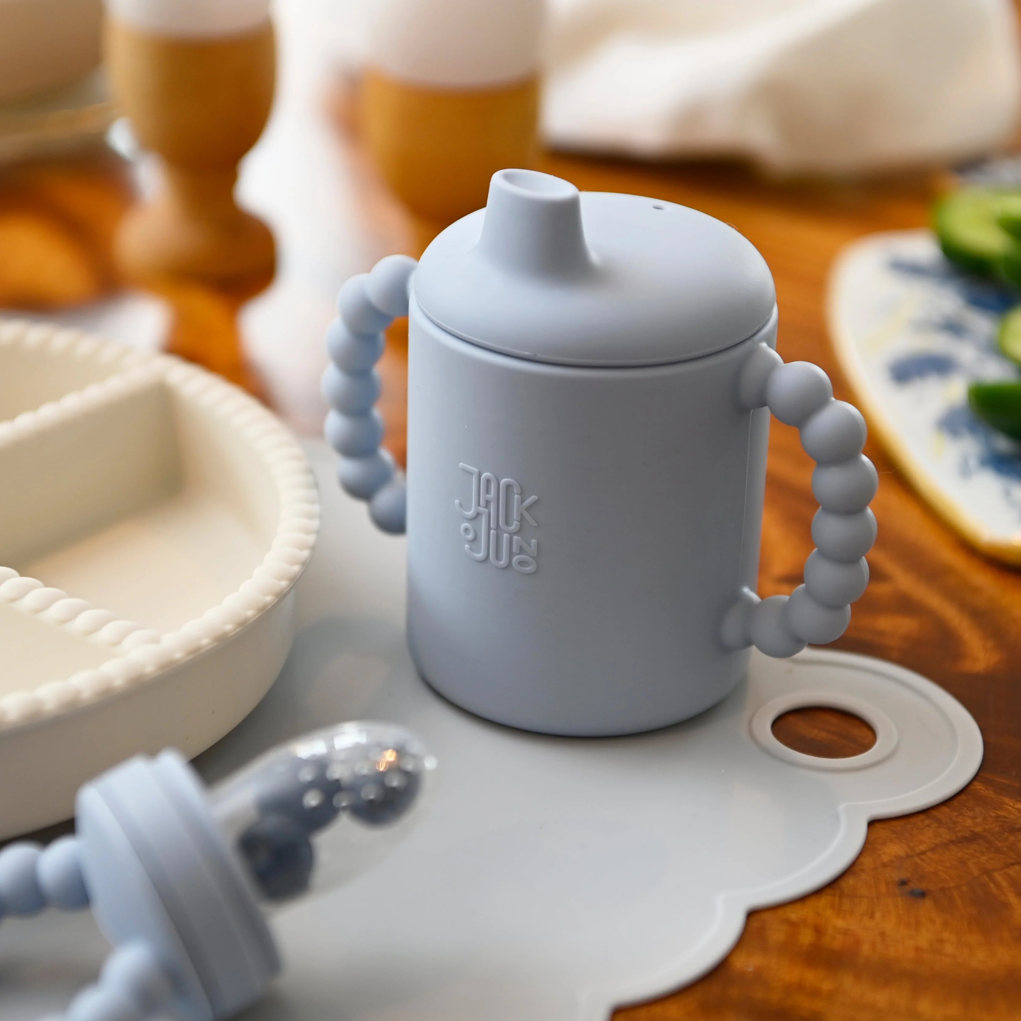Bubble Sippy Cup Pale Blue