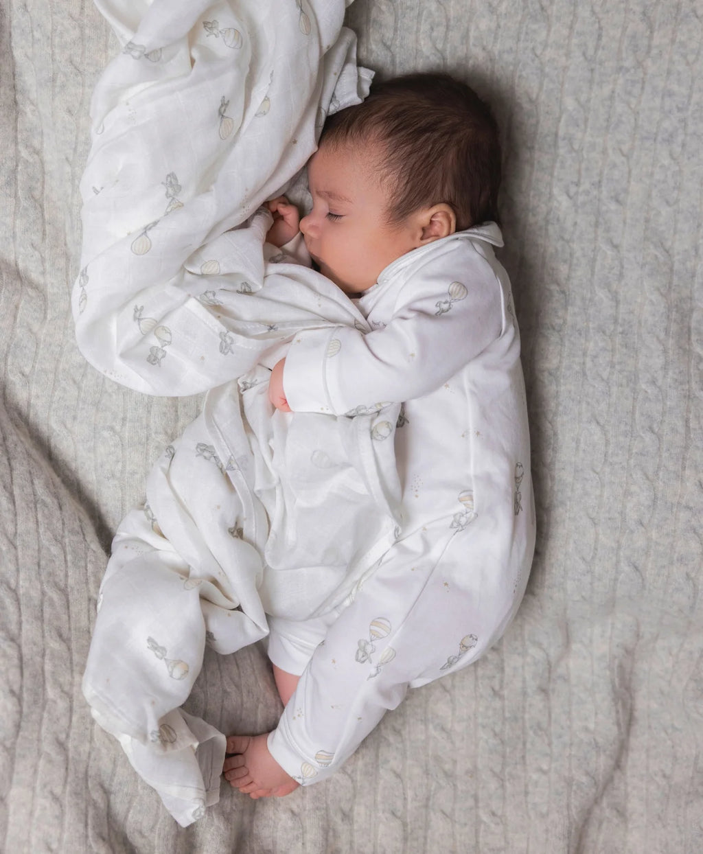 Flying Elephants Swaddle