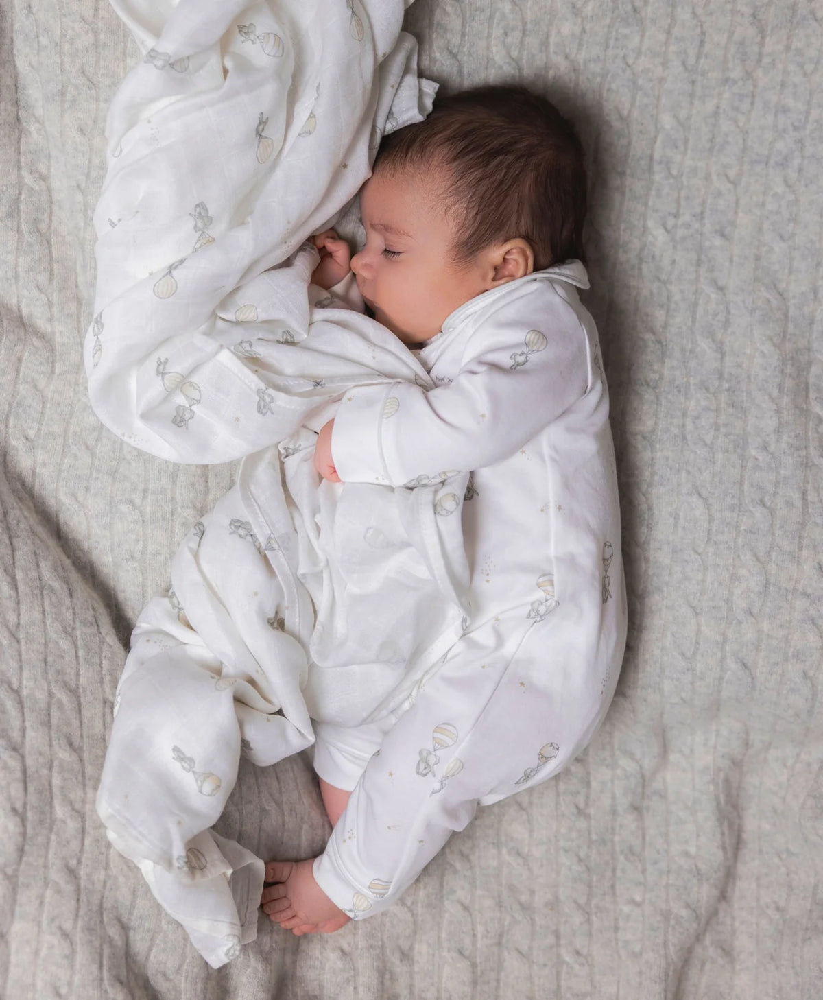 Flying Elephants Swaddle