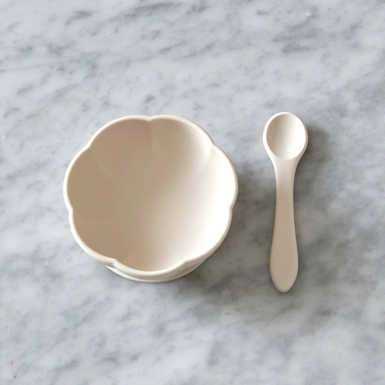 Bowl & Spoon Set Berry Blue