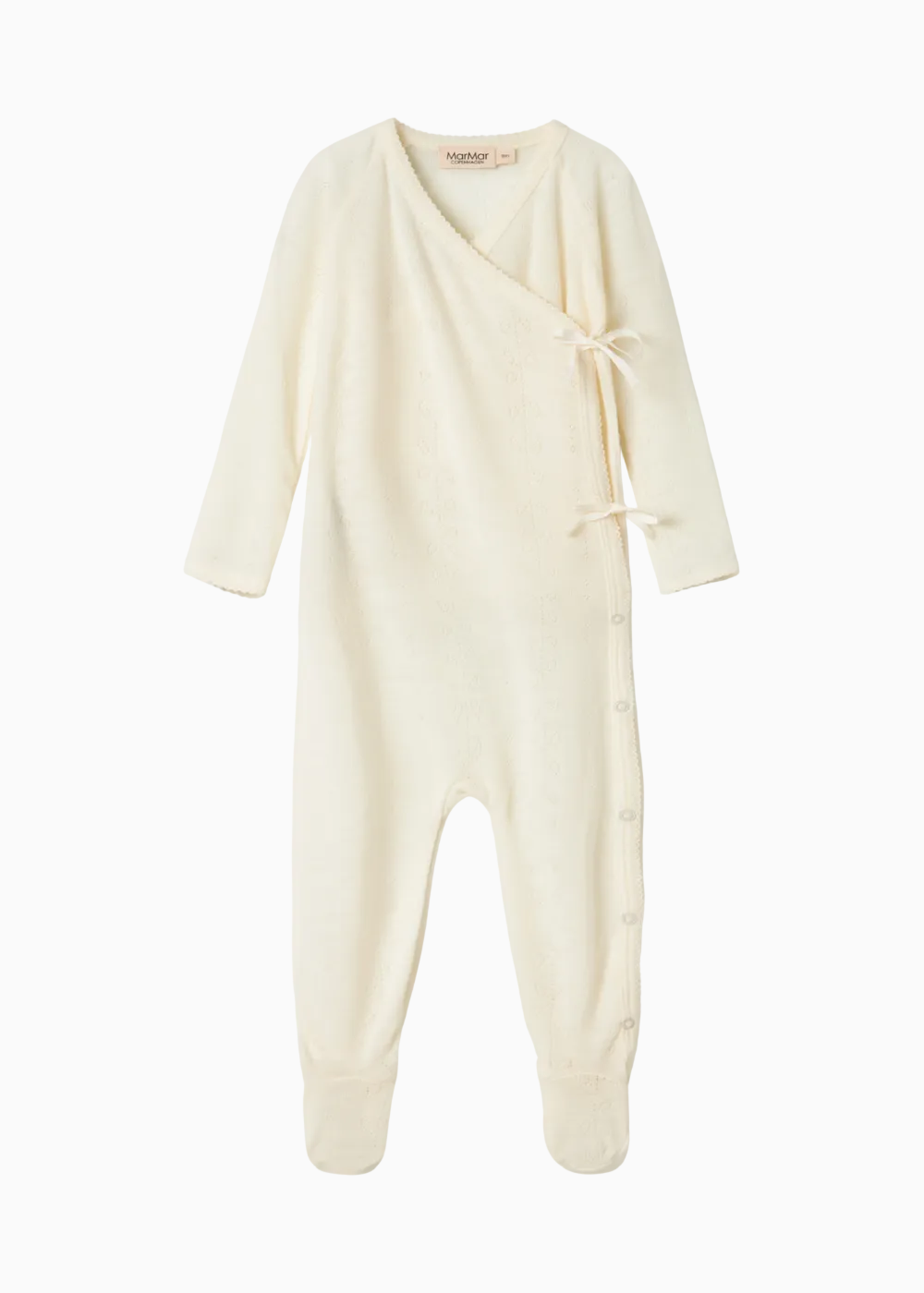 Rubetta Wool Pointelle Heldress Natural