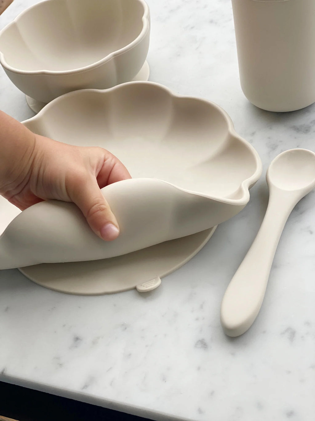Little Poppy Dining Set Cream