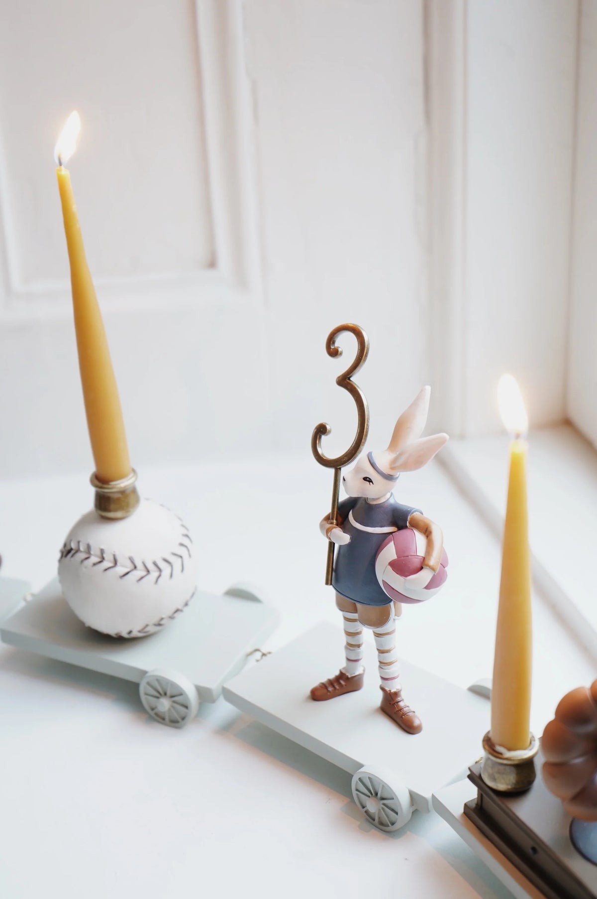 20 pk Birthday Train Candles