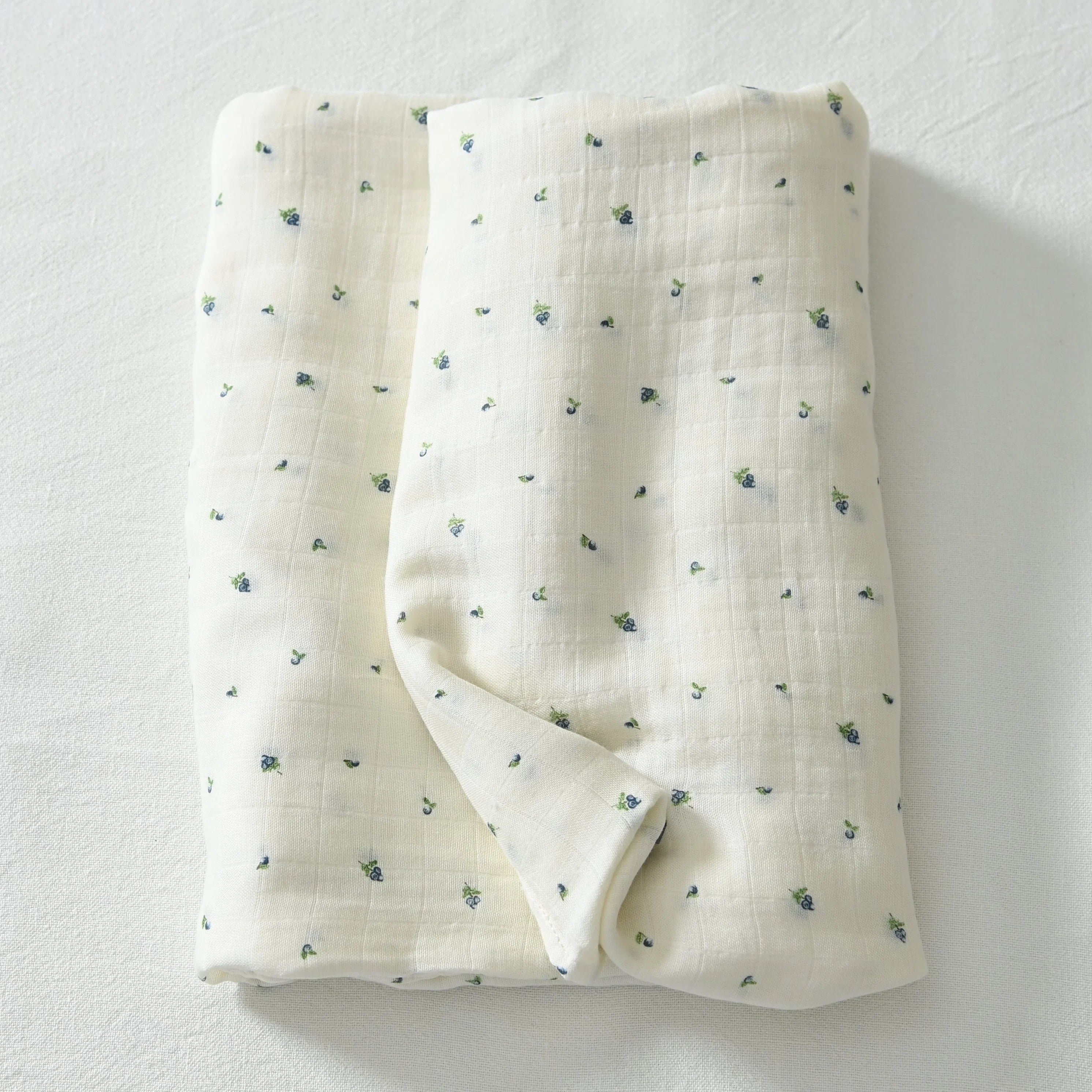 Muslin Blanket Berry Blue