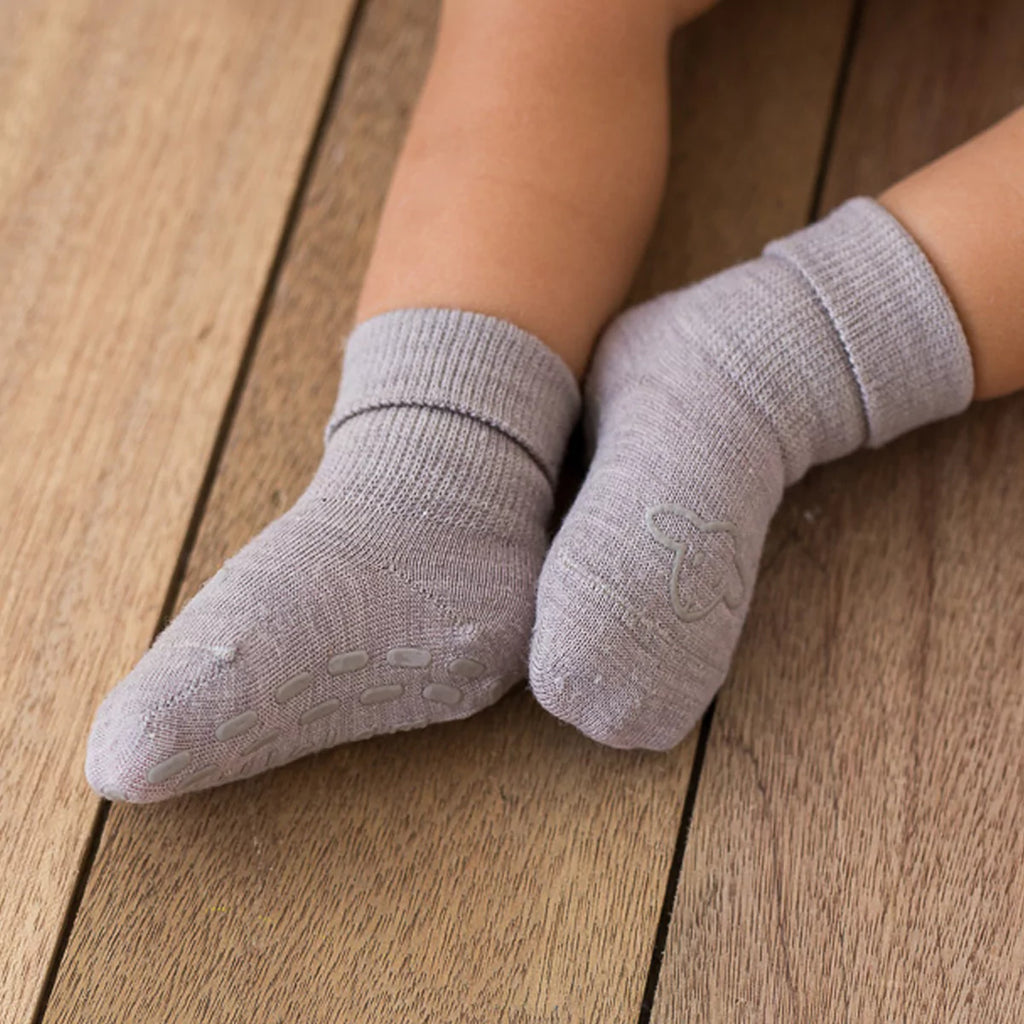 Ullsokk Antiskli Beige