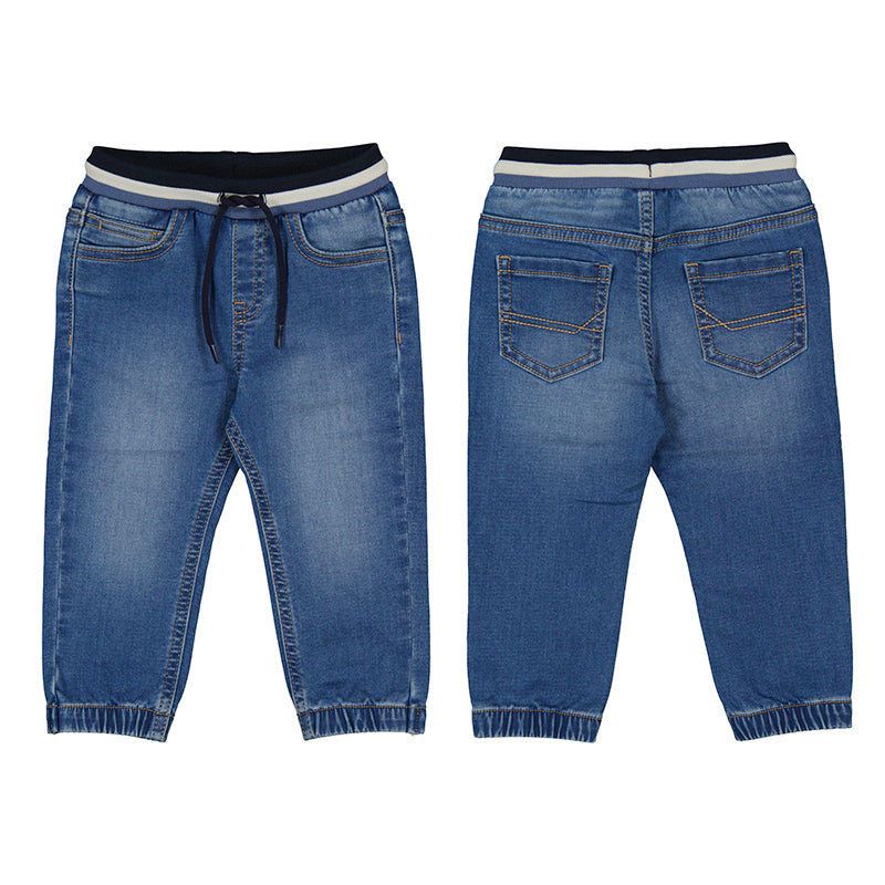 Denim jogger