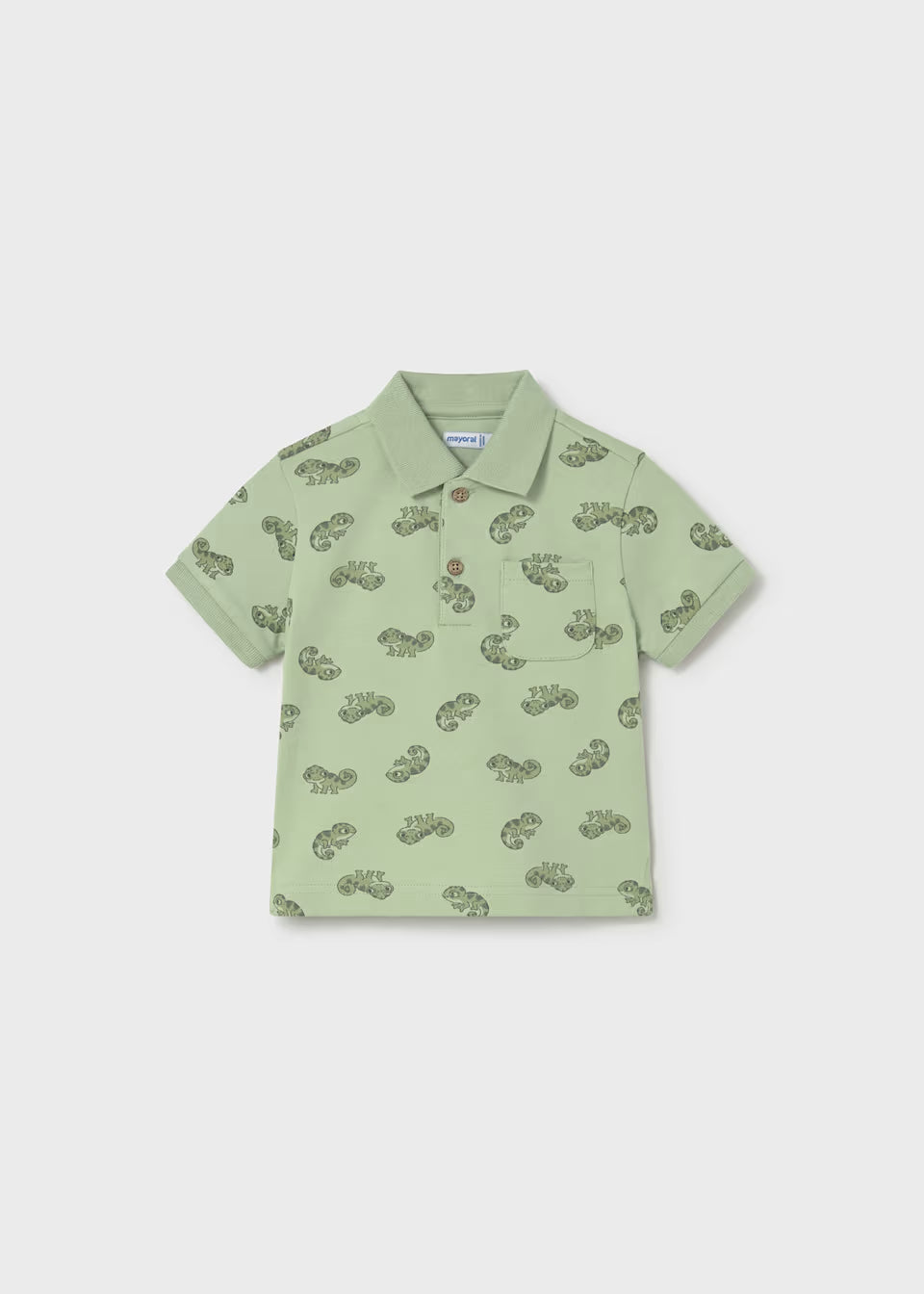 Baby animal polo shirt